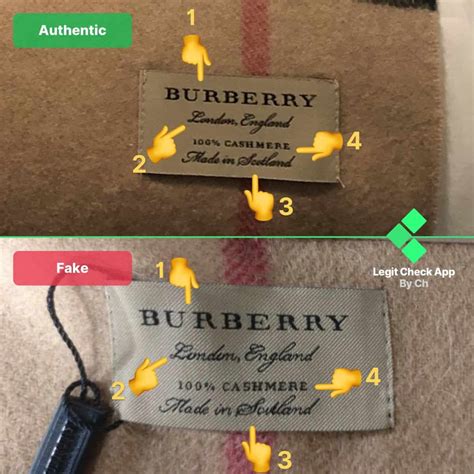 how to tell authentic burberry scarf from fake|burberry look alike wool scarf.